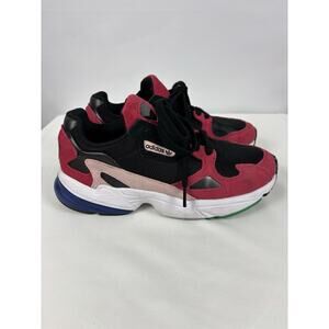 Adidas Sneakers Black Bright Suede 8 Chunky Gorpcore Y2K